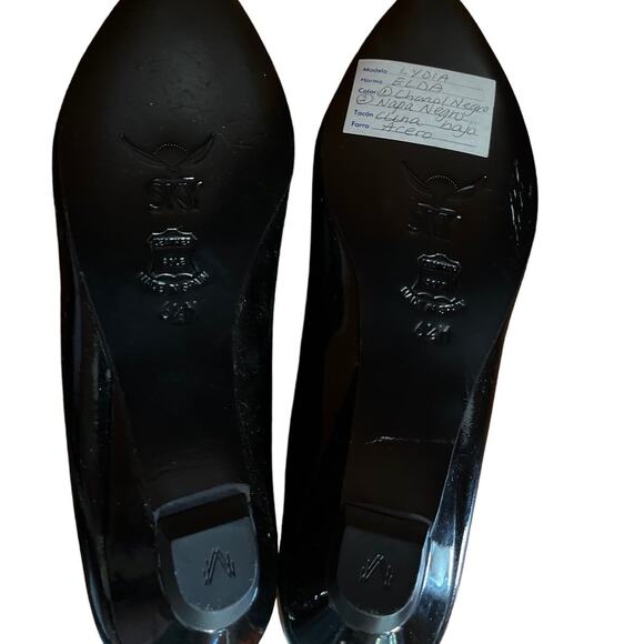 Sky brand black patent leather flats size 6.5 medium - Picture 7 of 10